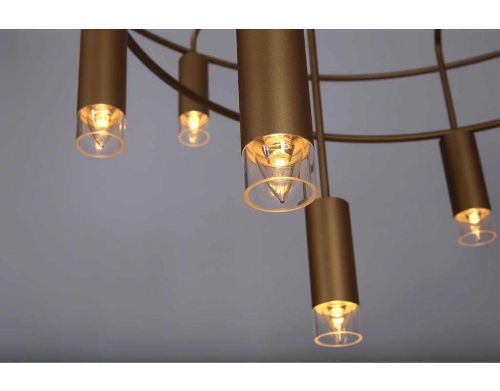 Luminaire en métal ajouré